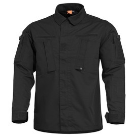 Uniform jacket without epaulettes - Rip-Stop - Local Police - ACU 2.0 - Pentagon - Black