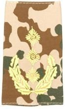 GERMAN ARMY TROPICAL CAMO/GOLD SHOULDER LOOPS ´GENERAL-LEUTNANT´