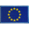 EU flag, thermo applied - 75 x 45 mm
