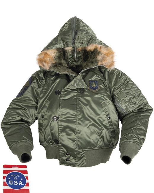 US CORINTH SAGE GREEN N2B FLIGHT JACKET