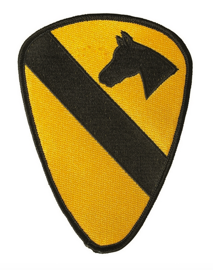 US 1St Cavalry Textile Badge