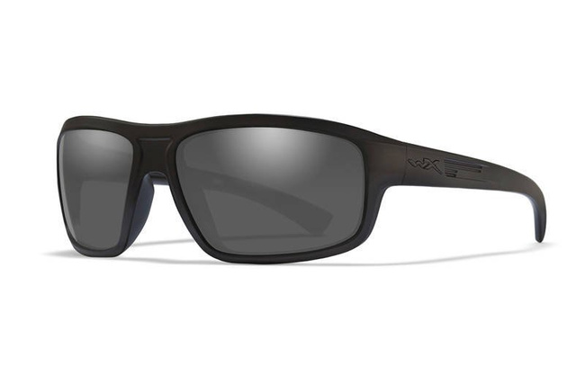 Glasses - Wileyx - CONTEND - Smoke Grey Matte Black Frame