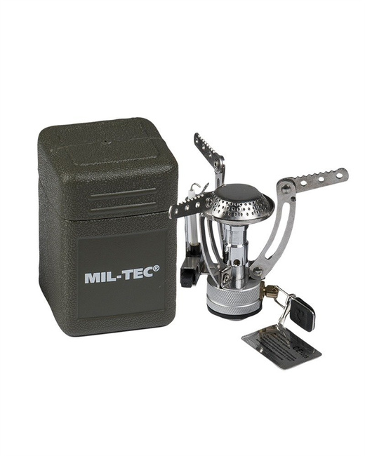 SPIDER BUTANE BURNER FOR CAMPING - WITH BOX - Mil-Tec®