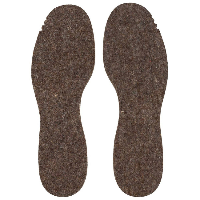 CANADIAN FELT INSOLES - MILITARY SURPLUS - LIKE NEW