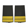 PAIR OF ORIGINAL RANKS - FIRST LIEUTENANT AT SEA - GERMAN ARMY - OLIVE GREEN/GOLDEN