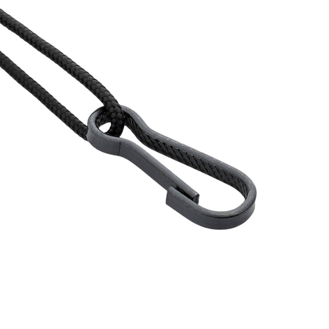 D-Ring Safety Cable - Black - M-Tac