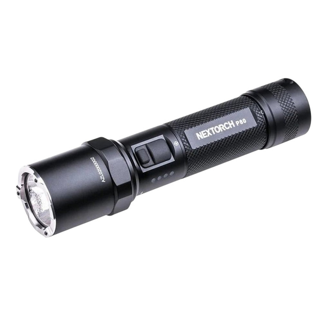 Nextorch P80 Powerful Tactical Flashlight - Black
