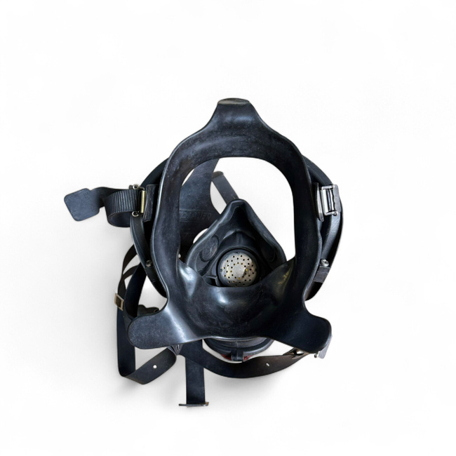 MSA AUER ULTRA ELITE GAS MASK FOR FIREFIGHTERS - USED, IN GOOD CONDITION - FOR DECORATION