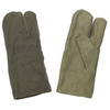 ARMY WORK GLOVES - OD GREEN - MILITARY SURPLUS - LIKE NEW