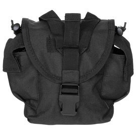 Drinking Bottle Bag "Molle", black
