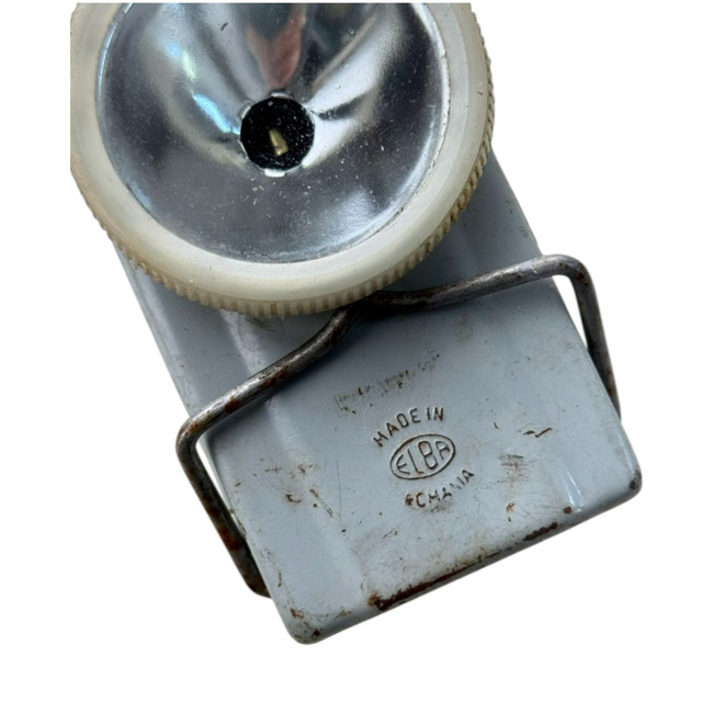 ELBA FLASHLIGHT - ROMANIAN ARMY MILITARY SURPLUS - DIFFERENT COLORS AND TEXTURES - IN GOOD CONDITION
