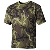 SHORT SLEEVE T-SHIRT - AMERICAN ARMY STYLE - MFH® - M95 CZECH CAMOUFLAGE