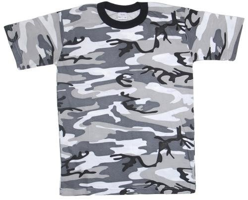 KIDS T-SHIRT US URBAN CAMO
