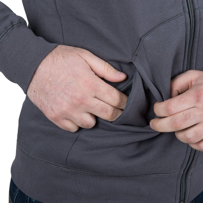 URBAN TACTICAL HOODIE LITE - FULLZIP - HELIKON®  - BLUE