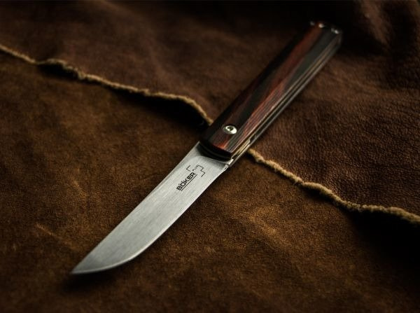 Böker Plus Wasabi Cocobolo Pocket Knife