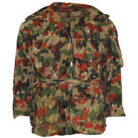 CH Field Parka, with hood, and backpack, tarn M 70, used