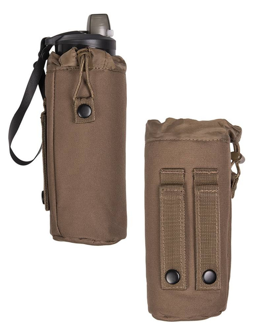 BOTTLE COVER WITH MOLLE SYSTEM - Mil-Tec® - DARK COYOTE