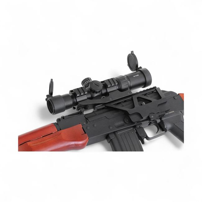 AK Scope Rail Mount - Black - M-ETAL
