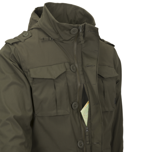 COVERT M-65 JACKET - BLACK - HELIKON