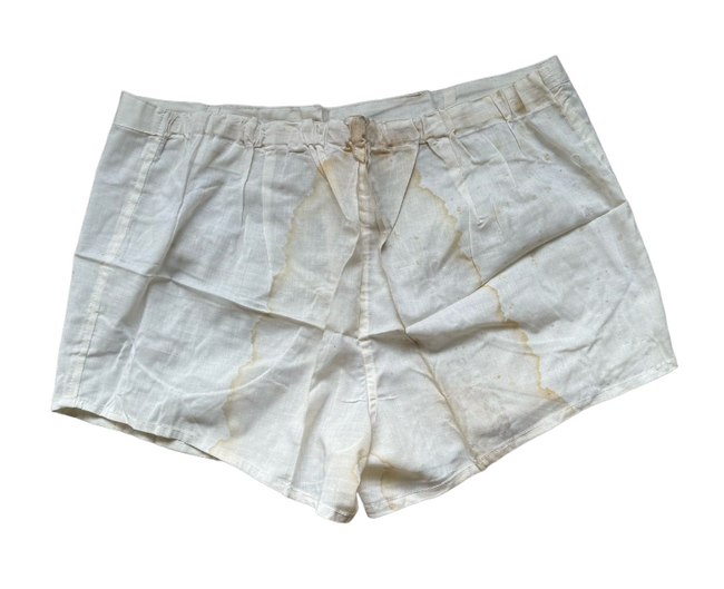 Boxer Shorts - Cotton - Romanian Military Surplus - 10 Pack - White - Used