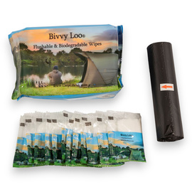 Refill Kit for Bivvy Loo Folding Toilet - OD Green - Defcon5