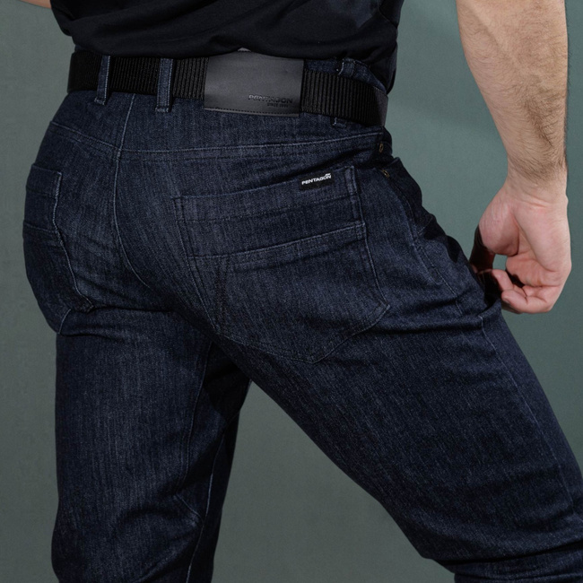 Tactical Pants - Jeans - JASON - PENTAGON - Dark - Length 32