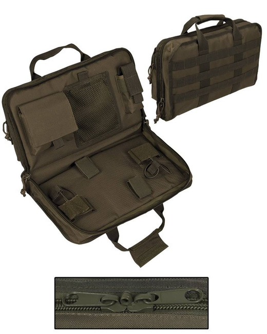 TACTICAL PISTOL CASE - Mil-Tec - BLACK - 41 x 11 x 24 cm/LARGE