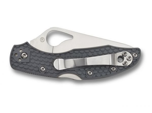 Spyderco Byrd Meadowlark 2 Lightweight Gray Pocket Knife