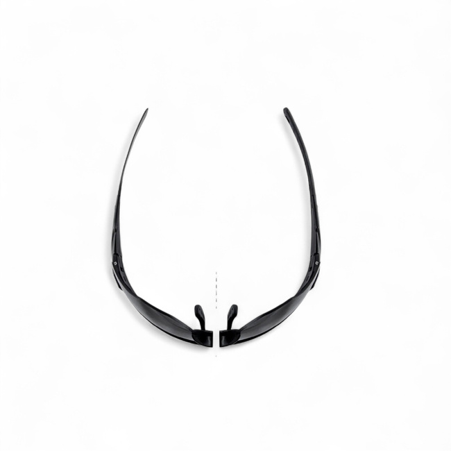 Glasses - Wileyx - ROGUE COMM Grey/Clear/Rust Matte Black Frame