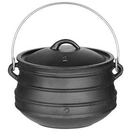 CAST IRON POT - 5 L - BLACK - FOX® Outdoor
