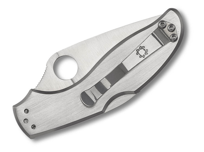 POCKET KNIFE - UPTERN COMBINATION EDGE - SILVER