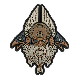 PATCH ODIN TACTICAL 3D PVC - COYOTE - M-TAC