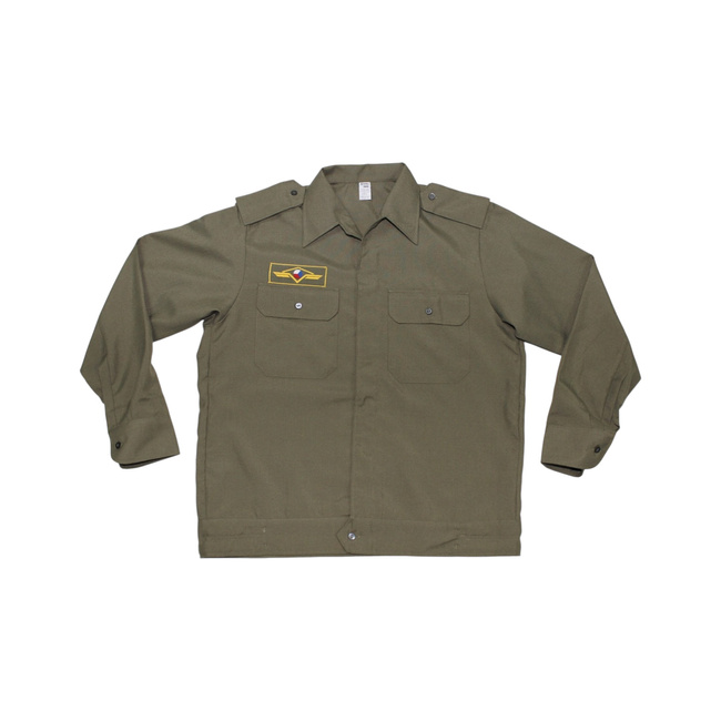 Field shirt - Military surplus from the Czech army - OD green - Like new