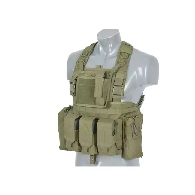 Force Recon Chest Harness - MOLLE - Olive - 8FIELDS