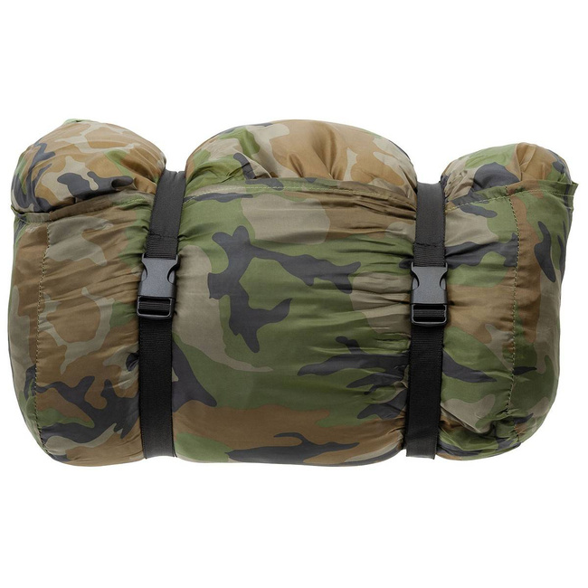 ISRAELI PILOT'S SLEEPING BAG - 2 LAYER FILLING - WOODLAND