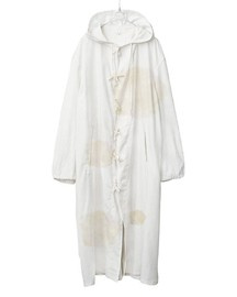 SNOW CAMOUFLAGE PARKA - ROMANIAN ARMY SURPLUS - USED