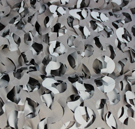 CAMOUFLAGE NET - "PRO CRAZY CAMO" - Mil-Tec® - URBAN - 2.4 x 3 M