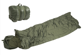 SLEEPING BAG - "PILOT" - 185 x 75 CM - Mil-Tec® - OD GREEN