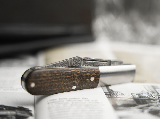 DAMASCUS KNIFE BARLOW M4 SHERMAN - BOKER