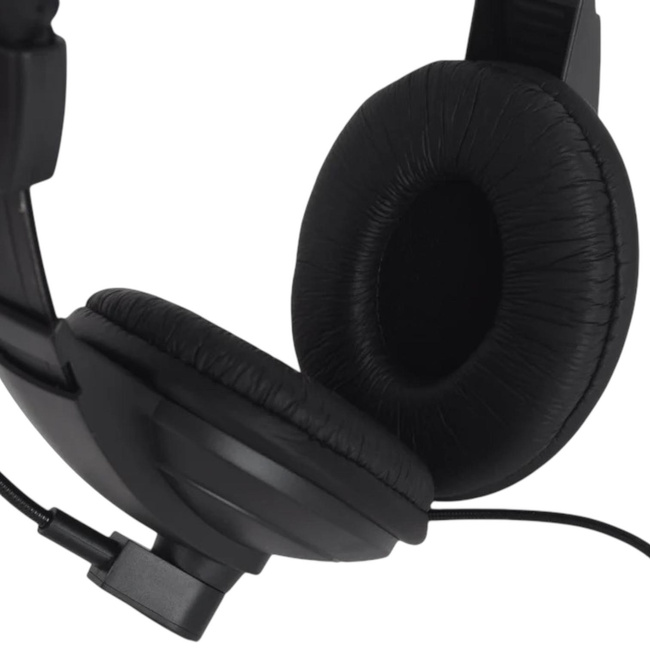 Headphones with Microphone for UV-5R - BAOFENG - K-HW01 - Kenwood Plug - 17075