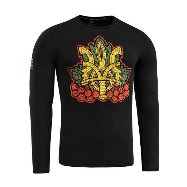 VIBURNUM LONG SLEEVE T-SHIRT - BLACK - M-TAC