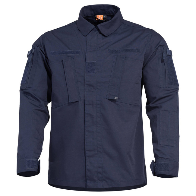RIP-STOP JACKET WITH EPAULETTES - ACU 2.0 - PENTAGON - NAVY BLUE