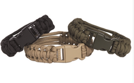 Coyote Clock Paracord Bracelet