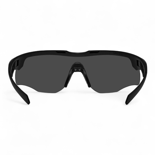 Glasses - Wileyx - ROGUE COMM Grey/Clear/Rust Matte Black Frame
