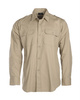 LONG SLEEVE TROPICAL SHIRT - Mil-Tec® - KHAKI