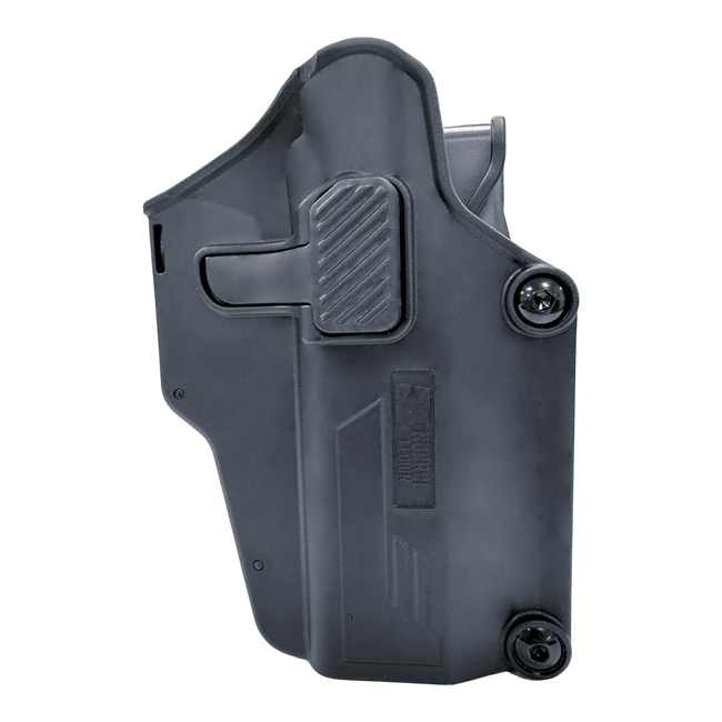 Legion NP universal belt holster for airsoft pistol - right-side - Black