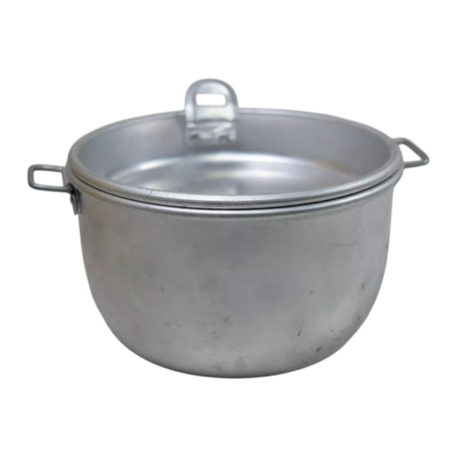 WWII BULGARIAN SOLDIER ALUMINIUM COOKING SET - LIKE NEW