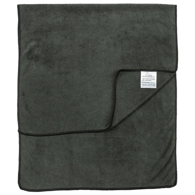 NL MICROFIBRE TOWEL - 90 x 40 CM - OD GREEN - USED