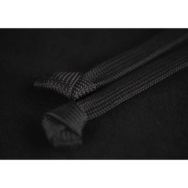 HOODIE WITH ZIPPER AND CG LOGO - BLACK - CLAWGEAR