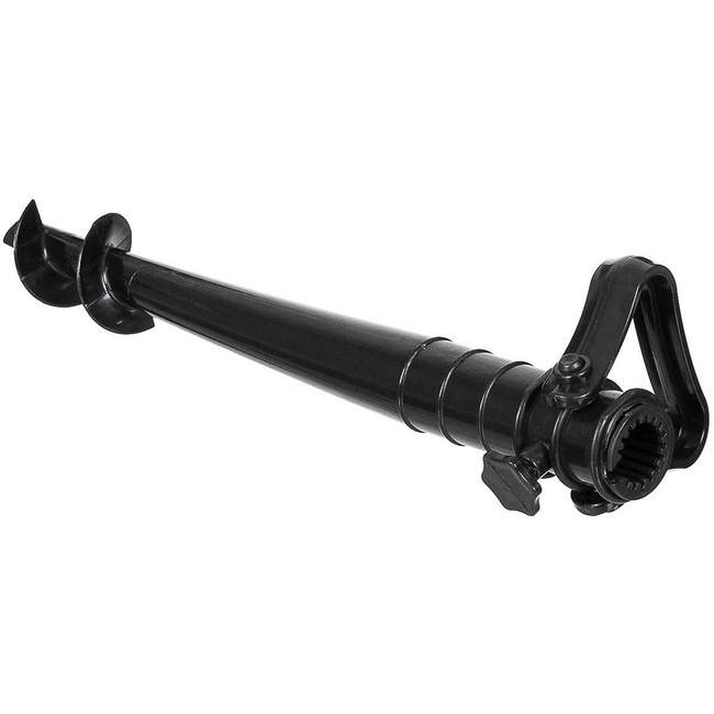 Parasol Holder, Plastic, black - MFH